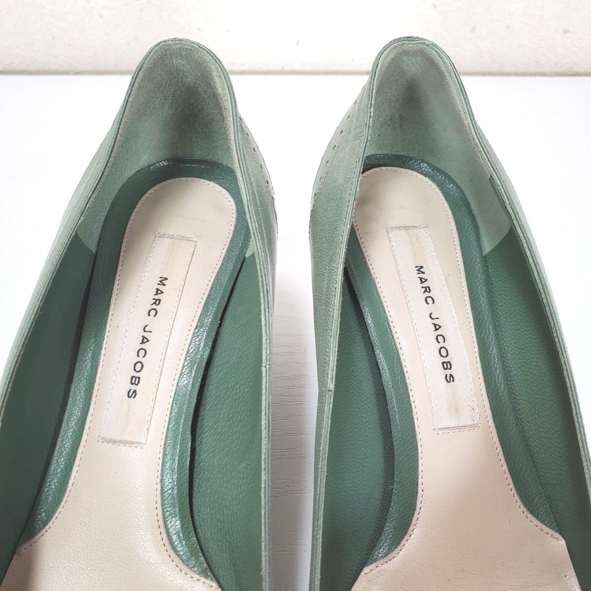 美品 MARC JACOBS マークジェイコブス 本革レザー ローヒール 美品 MARC JACOBS マークジェイコブス 本革レザー ローヒール
