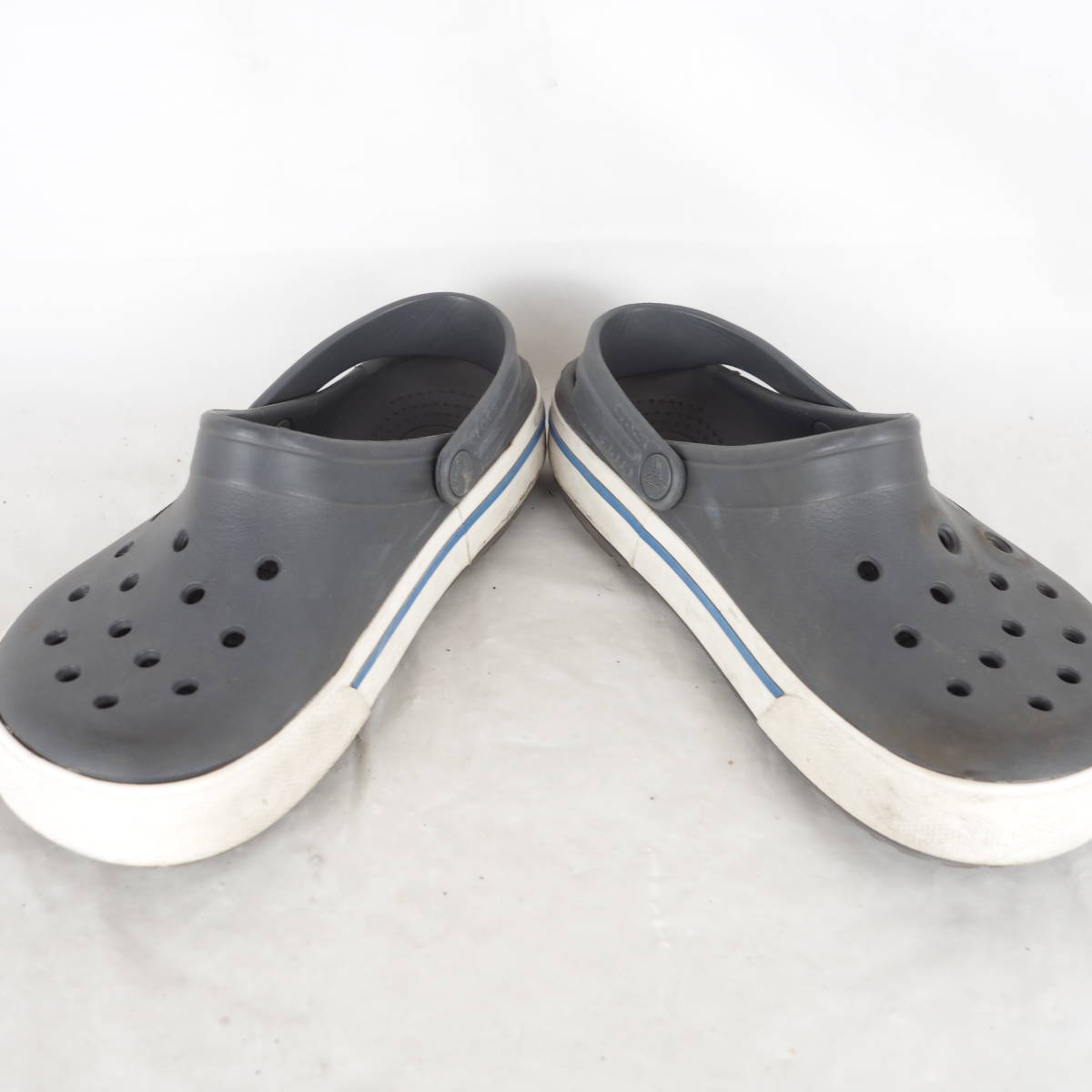 MK4041*crocs*クロックス*レディースサンダル*M4/W6-22cm*グレー_画像7