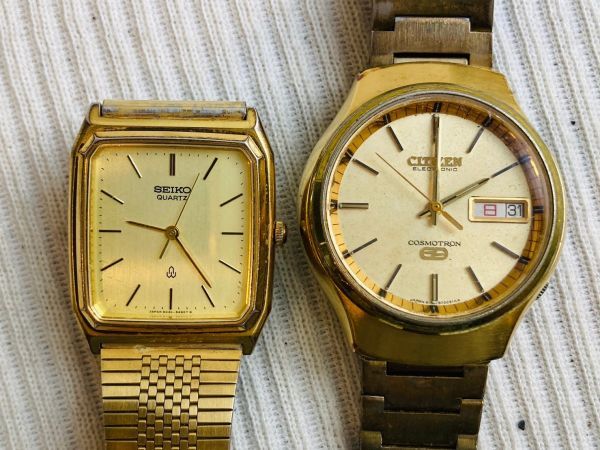 kms13▼腕時計 10点おまとめ/レディース メンズウォッチ SEIKO.CITIZEN.CASIO.TECHNOS 未稼働 ジャンク時計▼_画像8