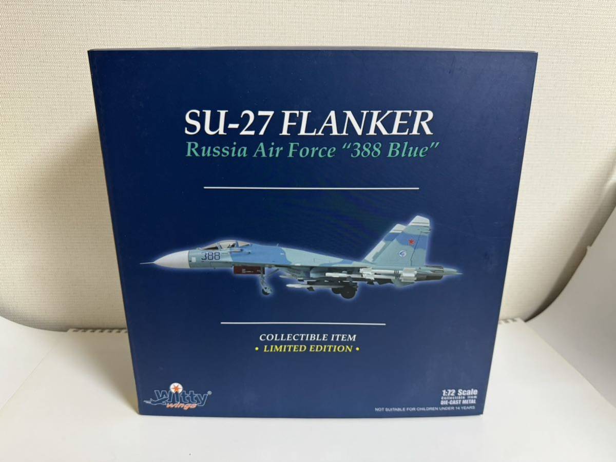 1/72 witty wings SU-27 FLANKER Russia Air Force 388 Blue フランカー　ロシア空軍　エアショー