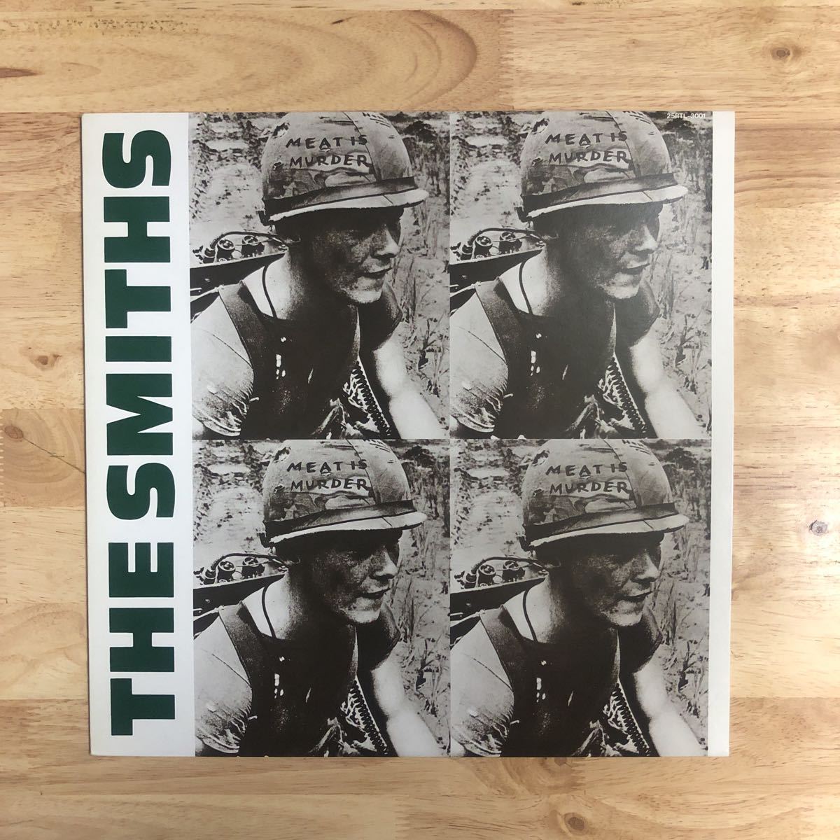 LP The Headmaster Ritual収録 THE SMITHS ザ・スミス/MEAT IS MURDER 肉喰うな![国内盤:解説付き:MORRISSEY,JOHNNY MARR:80sギターロック]_画像1