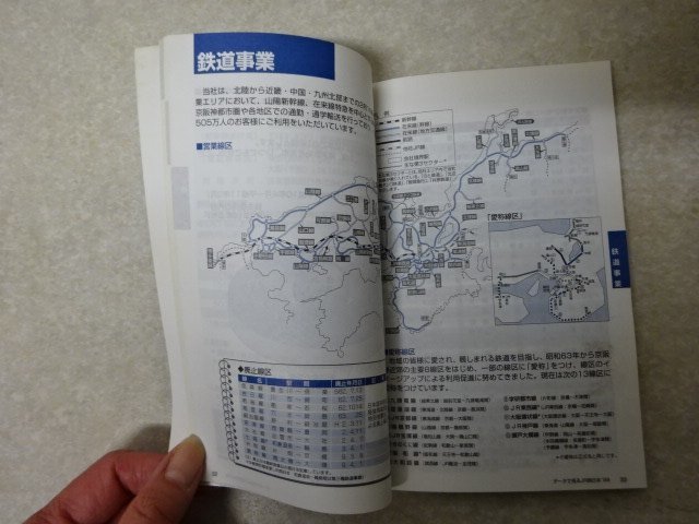 データで見るＪＲ西日本　’98、’99、’01～’03●西日本旅客鉄道_本文例