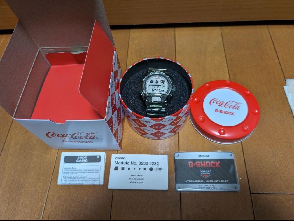 日本未発売 CASIO G-SHOCK x Coca-Cola DW6900CC23-3 コカ 日本未発売 CASIO G-SHOCK x Coca-Cola DW6900CC23-3 コカ