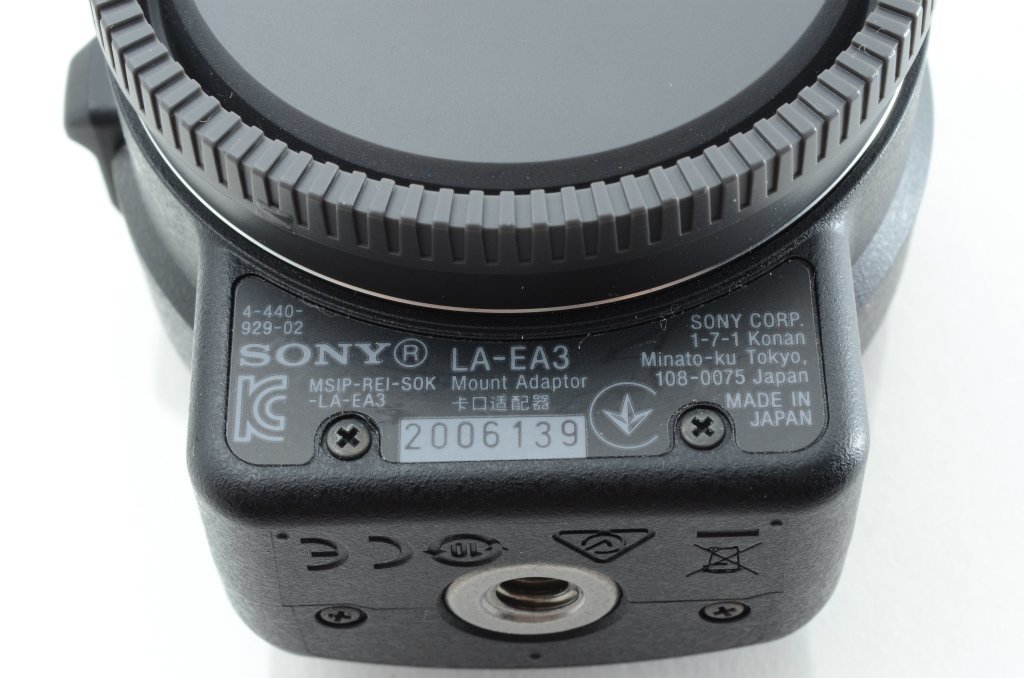 #A897 ★新品級！★SONY マウントアダプター LA-EA3 ソニー_画像10