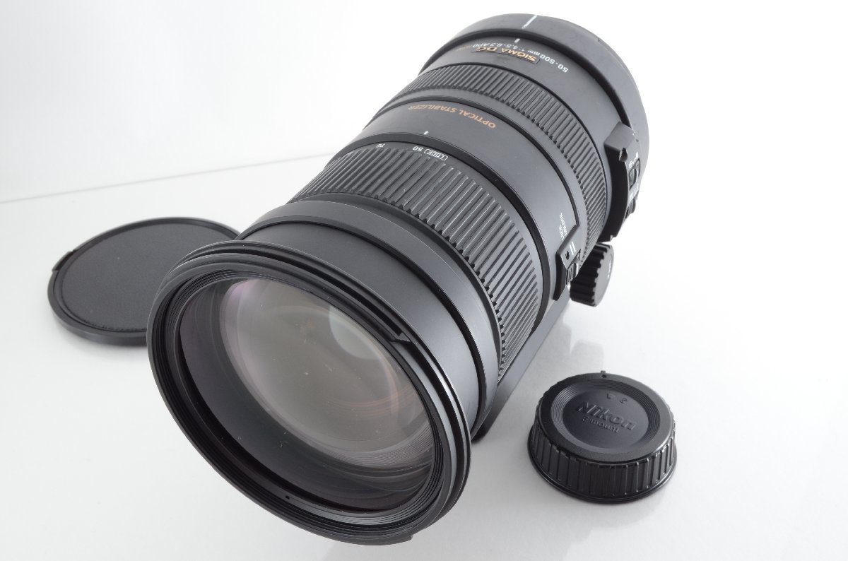 #A808 ★難有品★SIGMA APO 50-500mm F4.5-6.3 DG OS HSM for Nikon シグマ ニコン アポ_画像2