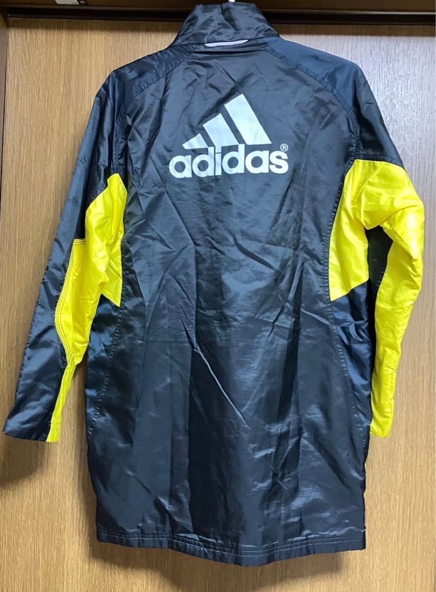 ベンチコート adidas 黒　140 ウインドブレーカー