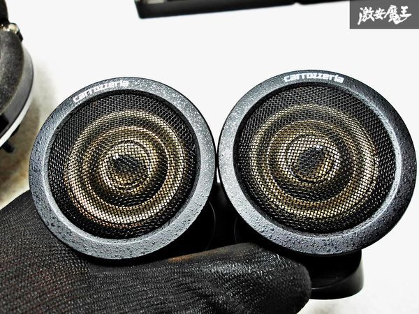 保証付 音OK carrozzeria カロッツェリア TS-V172S スピーカー 2個 150W 17cm ツイーター ツィーター クロスオーバーネットワーク 棚N-3_画像7