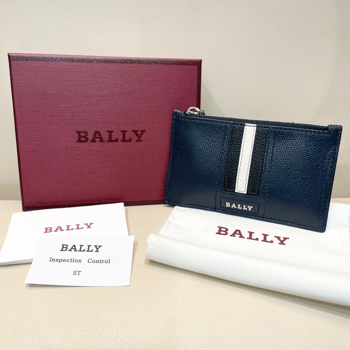 【BALLY】 コインケース 小銭入れ カードケース 財布 レザー バリー 美品 中古 箱あり メンズ レディース