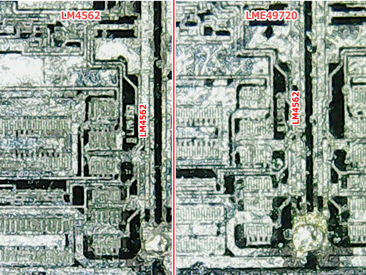 TI[ナショセミ]製 LM4562 2回路 DIP 8PIN デュアル 超低歪み 高性能 Hi-Fi オーディオ用 オペアンプ OPAMP_画像3