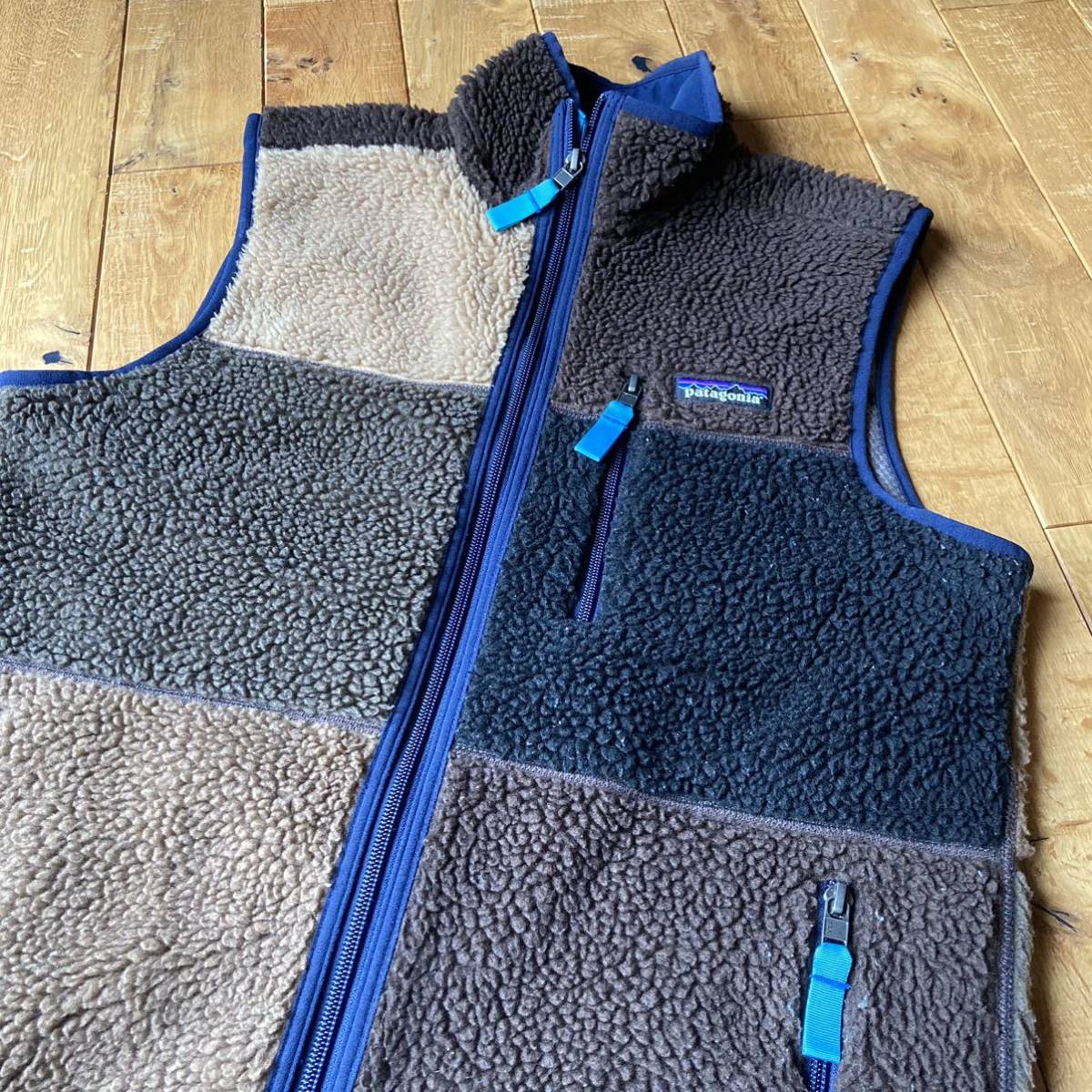 14's Patagonia Retro X Vest マルチ XS パタゴニア　レトロ フリース_画像6