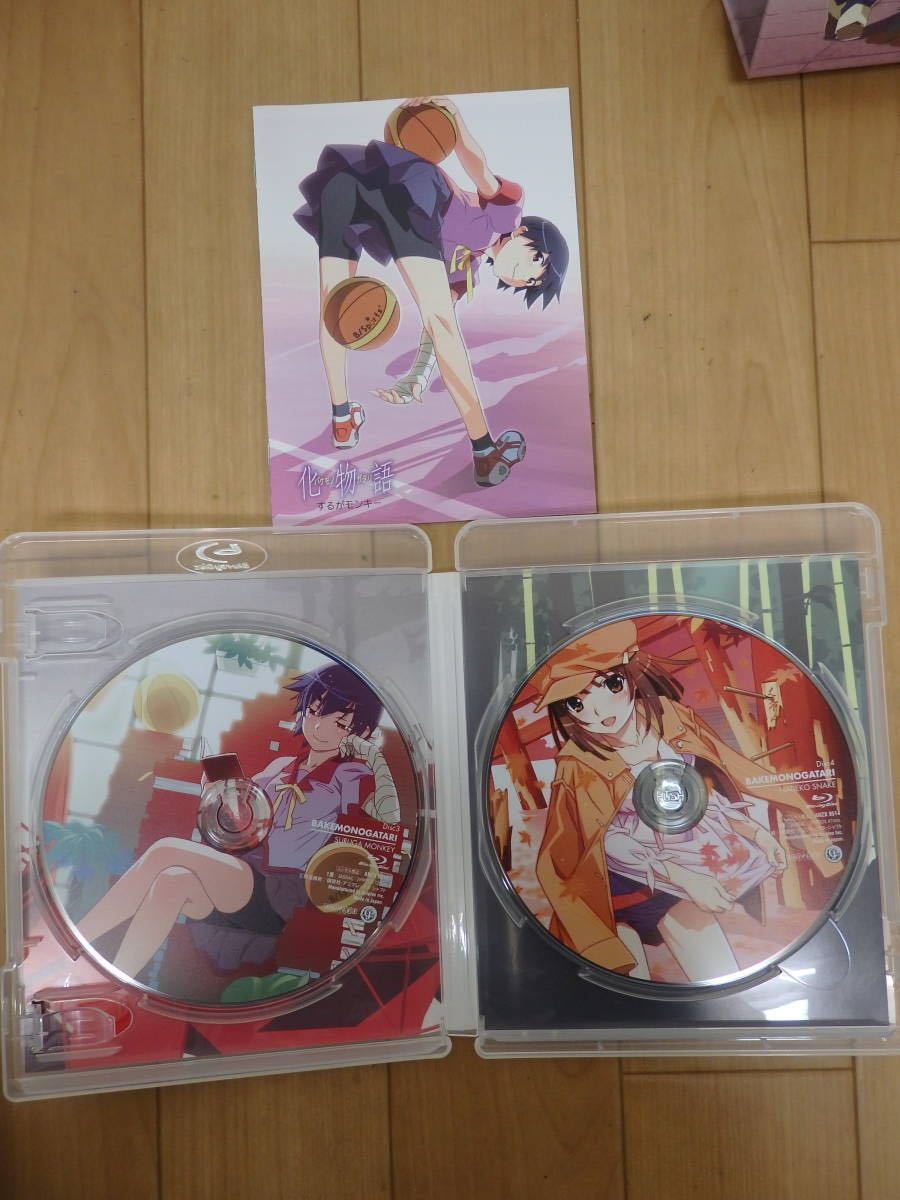 F8-6.1）化物語　バケモノガタリ　ブルーレイBOX　Blu-ray Disc Box　_画像6