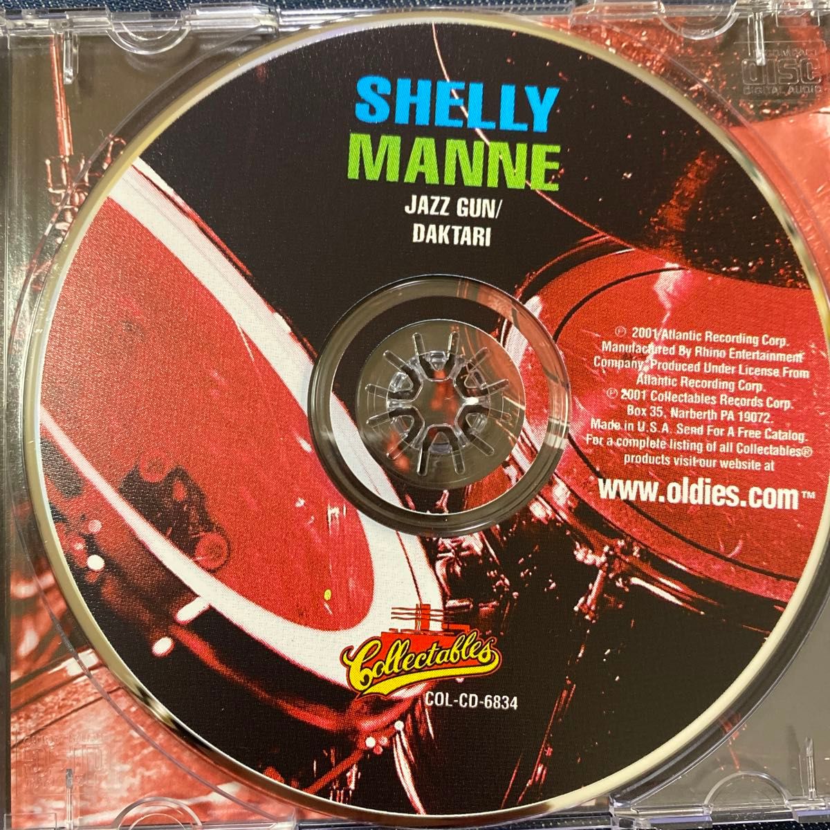 シェリー・マン　2in1 70分収録 ジャズ・ドラム　Shelly Mann CD