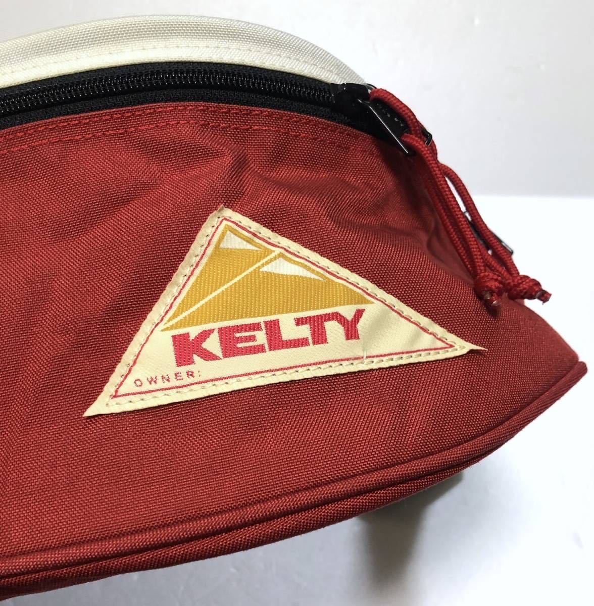 KELTY ケルティ ボディバッグ ウエストバッグ 2401033 限定 レッド　ネイビー　ウエストポーチ　ボディバッグ_画像4