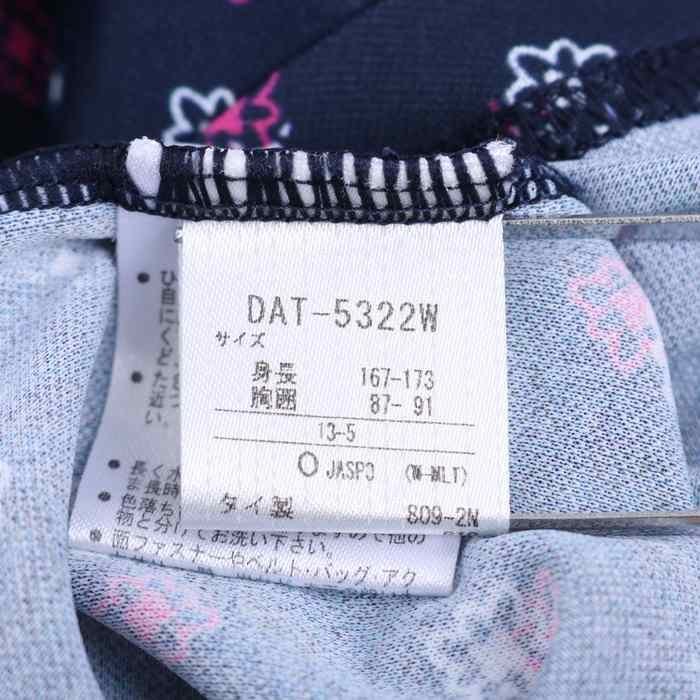 デサント 半袖 Tシャツ 総柄 プラクティスシャツ 大きいサイズ スポーツウエア トップス レディース Oサイズ ネイビー DESCENTE_画像7