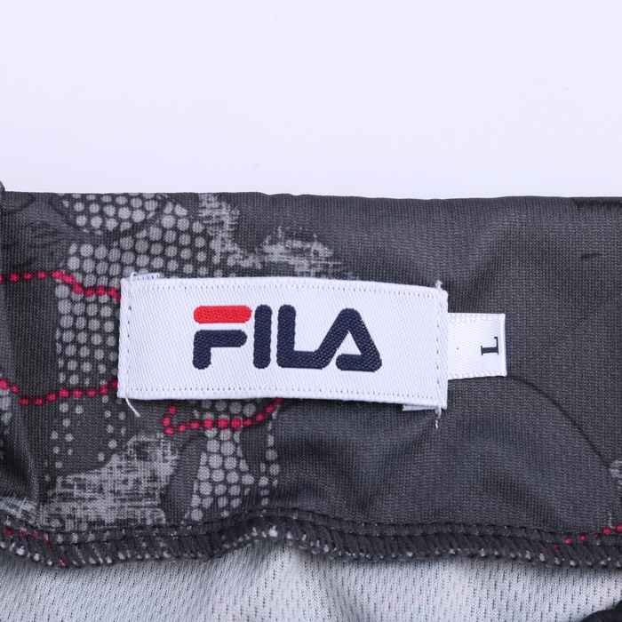 フィラ ミニスカート スコート スポーツウエア ボトムス レディース Lサイズ グレー FILA_画像3