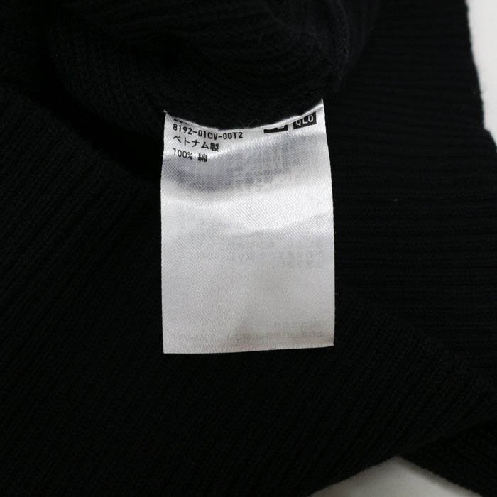 ユニクロ 長袖セーター ニット ユニクロユー レディース Lサイズ ブラック UNIQLO_画像4