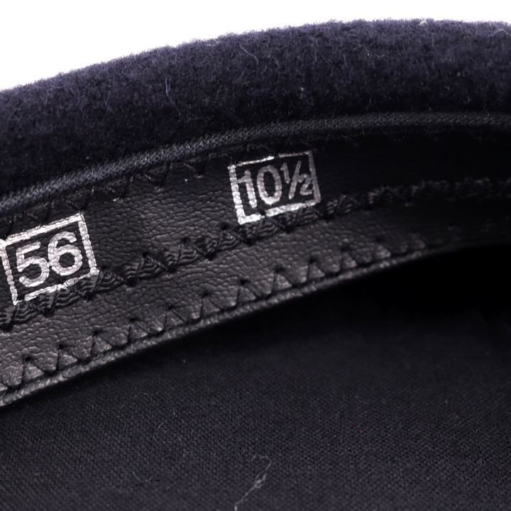 ロレール ベレー帽 BASQUE AUTHENTIQUE ウール フランス製 ブランド 帽子 レディース メンズ 56サイズ ネイビー LAULHERE_画像5