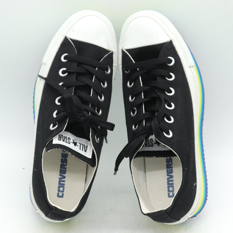 コンバース スニーカー オールスター チャンキーライン 5SC827 厚底 シューズ 靴 レディース 25cmサイズ ブラック CONVERSE_画像7