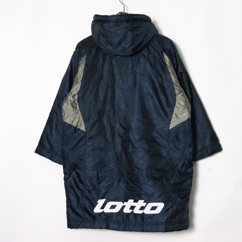  Rod nylon jacket bench coat reverse side boa outer Kids for boy 130 size black lotto