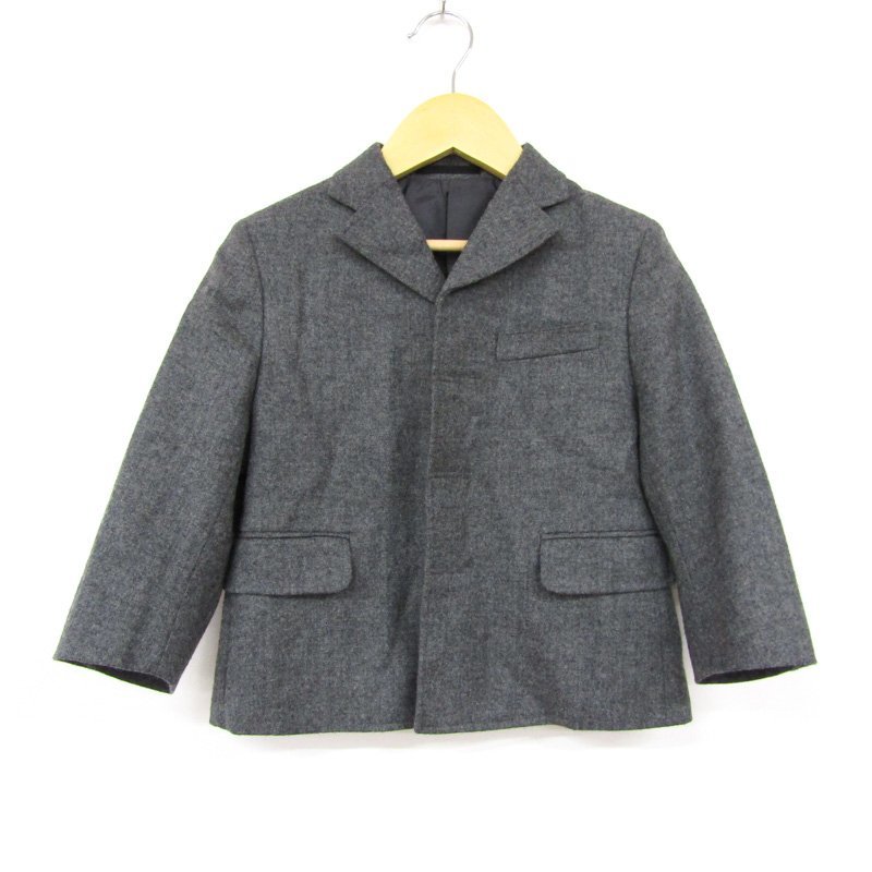  J Press tailored jacket формальный . входить . тип Kids для мальчика 100A размер серый J.PRESS