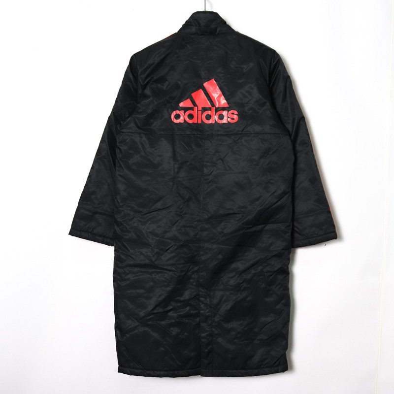  Adidas nylon jacket reverse side boa bench coat outer Kids for boy 140 size black adidas
