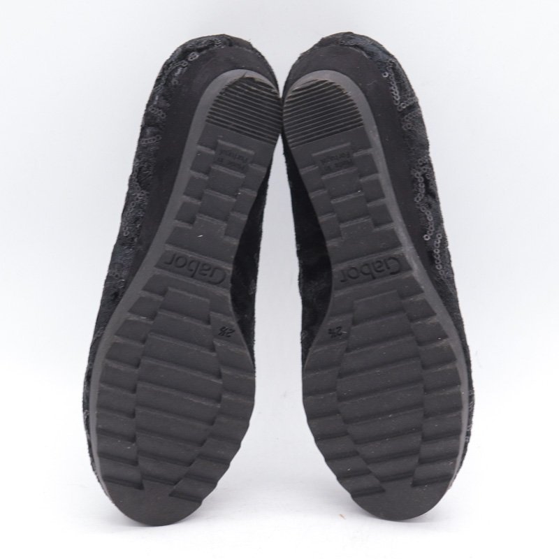 ガボール パンプス コンフォートシューズ 靴 シューズ 黒 レディース 22.5cmサイズ ブラック Gabor_画像5