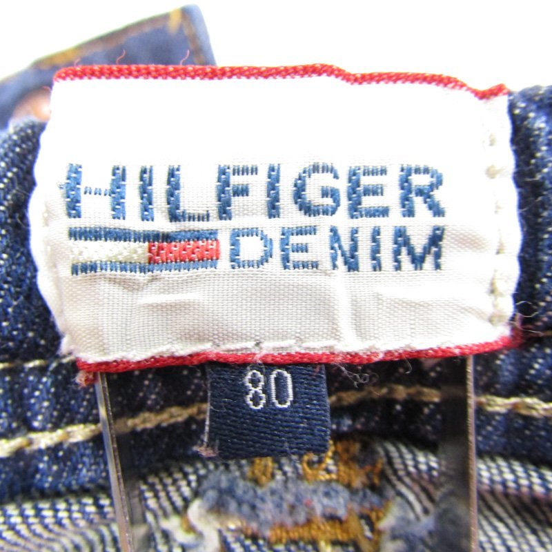 トミーヒルフィガー ミニスカート デニム ベビー 女の子用 80サイズ ネイビー TOMMY HILFIGER_画像3