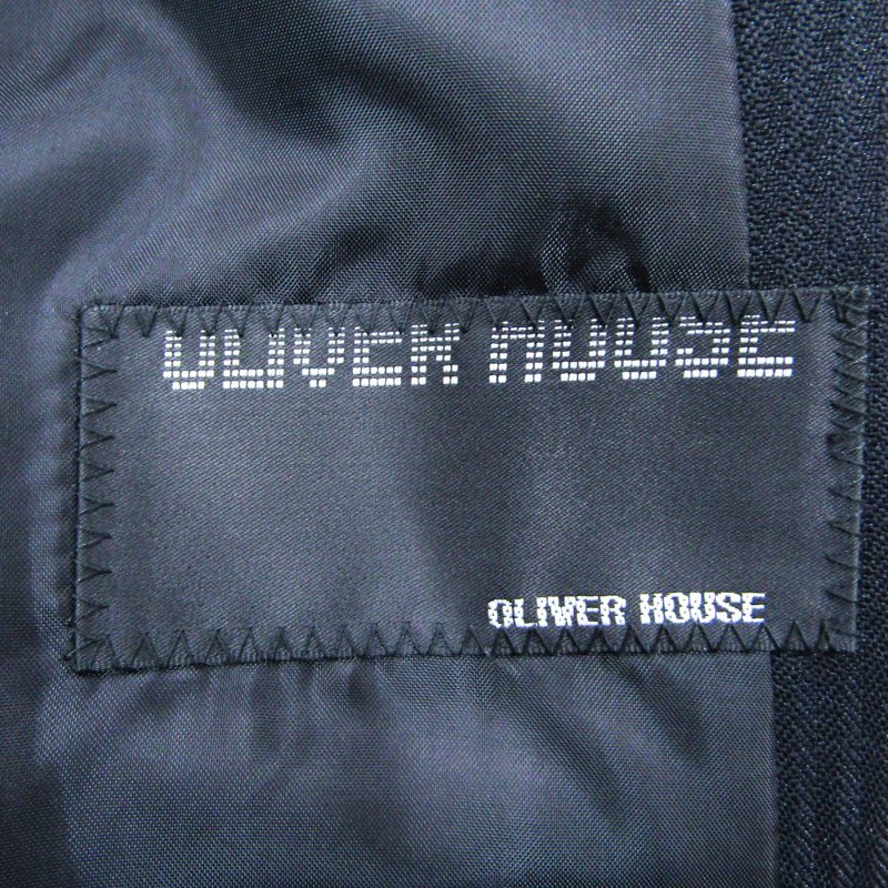 オリバーハウス スーツ 上下セット ジャケット 半ズボン フォーマル 卒入園式 キッズ 男の子用 120Aサイズ ブラック OLIVER HOUSE_画像3