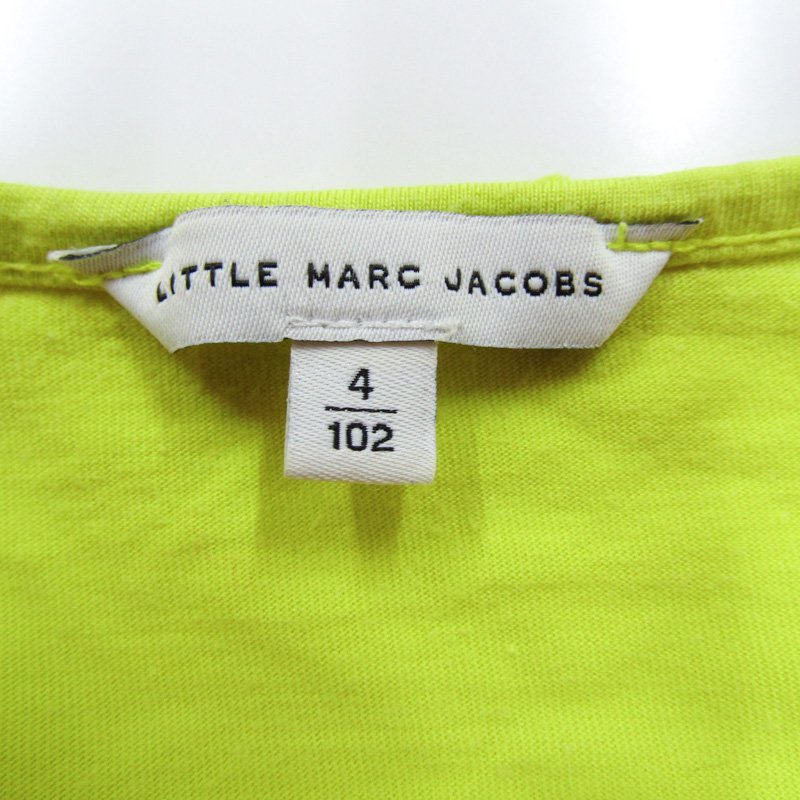 マークジェイコブス 半袖Tシャツ グラフィックT キッズ 男の子用 4/102サイズ イエロー MARC JACOBS_画像3