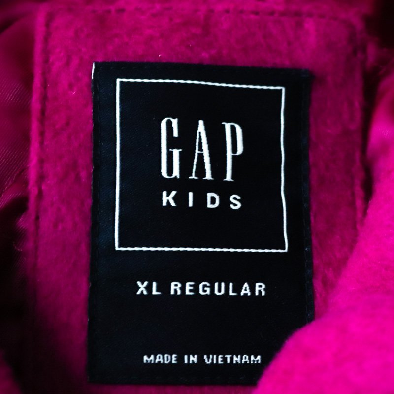  Gap long coat wool . outer Kids for girl 150 size pink GAP