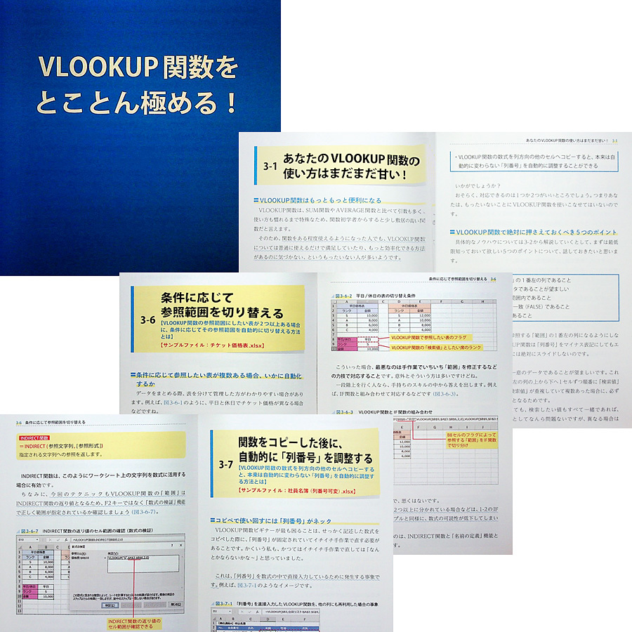 すごい! 関数｜Excel関数活用ガイド 効率化 VLOOKUP IF関数 徹底解説 関数組合せ ピボットテーブル マクロ連携 森田貢士_画像4