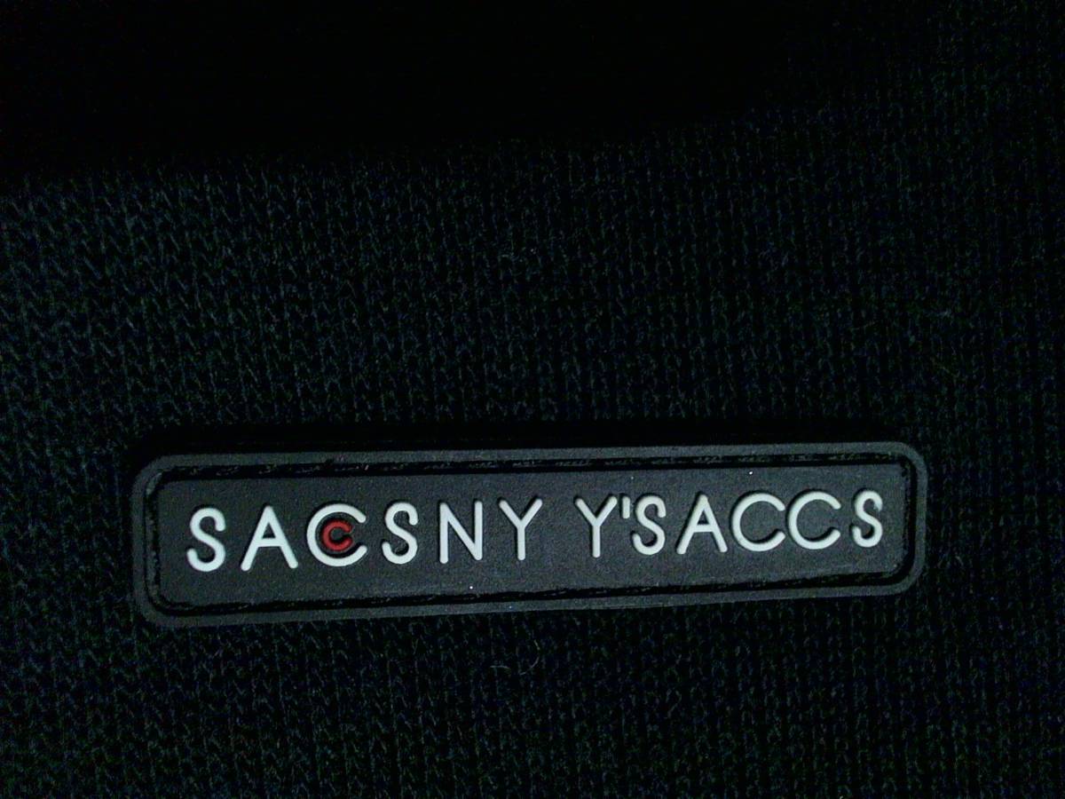 ☆微難有☆サクスニー イザック☆SACSNY Y`SACCS☆レイヤード　プルオーバー　トレーナー L 黒　ブラック_画像6