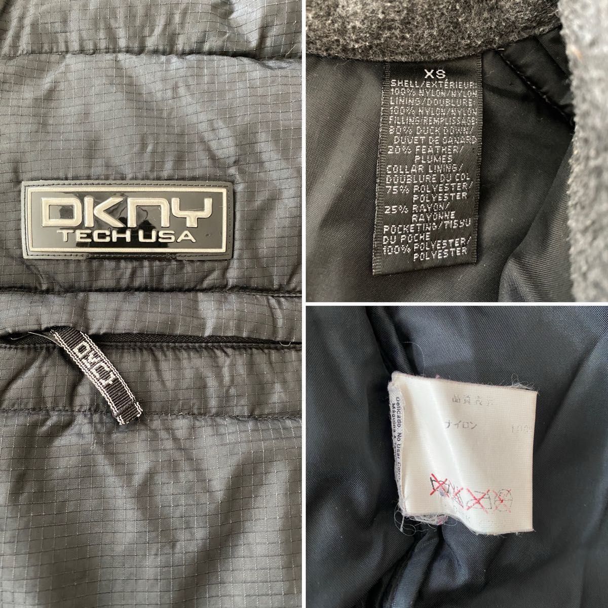 激レア 90s DKNY ダナキャラン リフレクター ロゴ サイドライン 激レア 90s DKNY ダナキャラン リフレクター ロゴ サイドライン