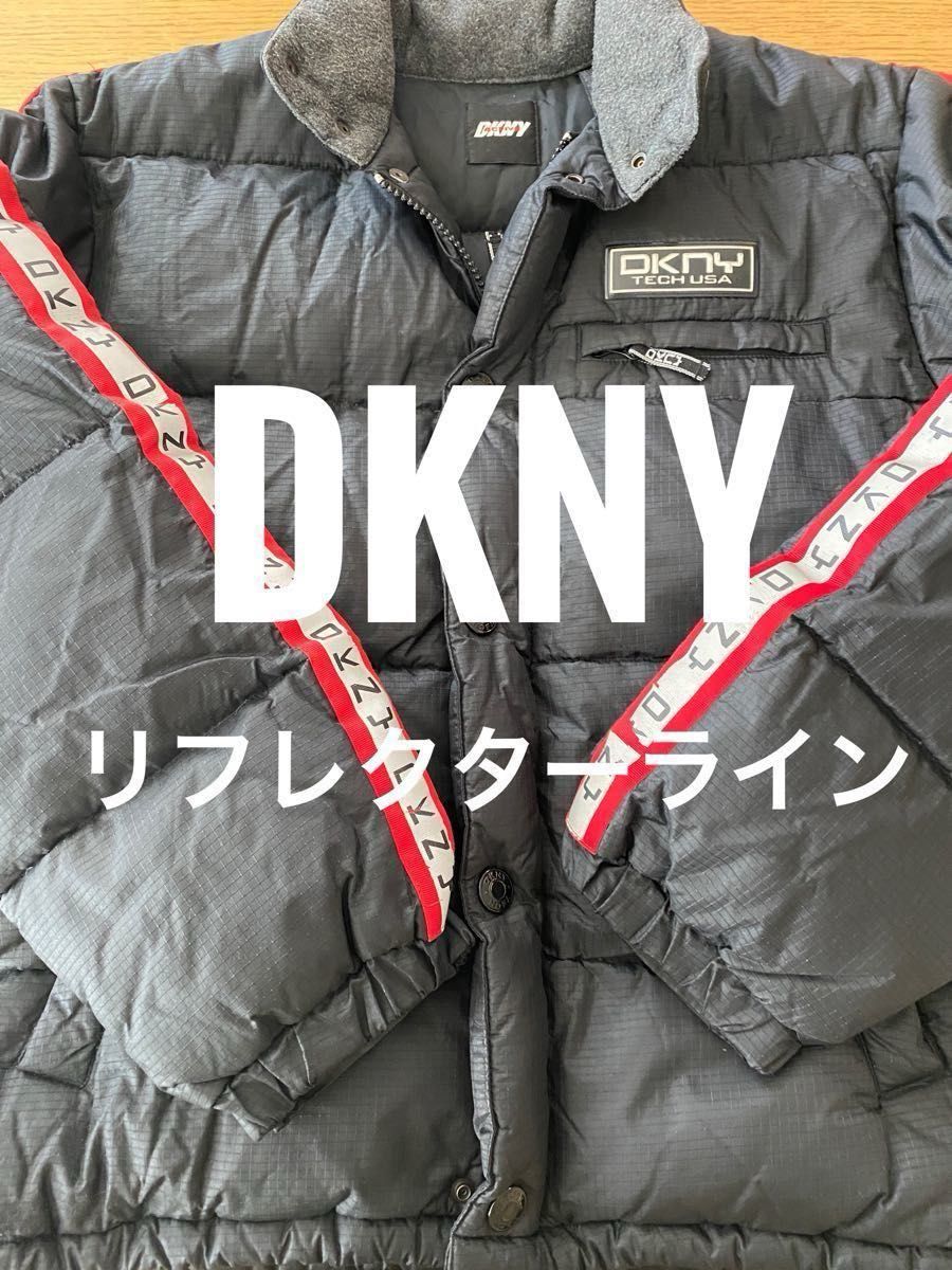 激レア90s DKNY TECH USA リフレクターラインダウンジャケット