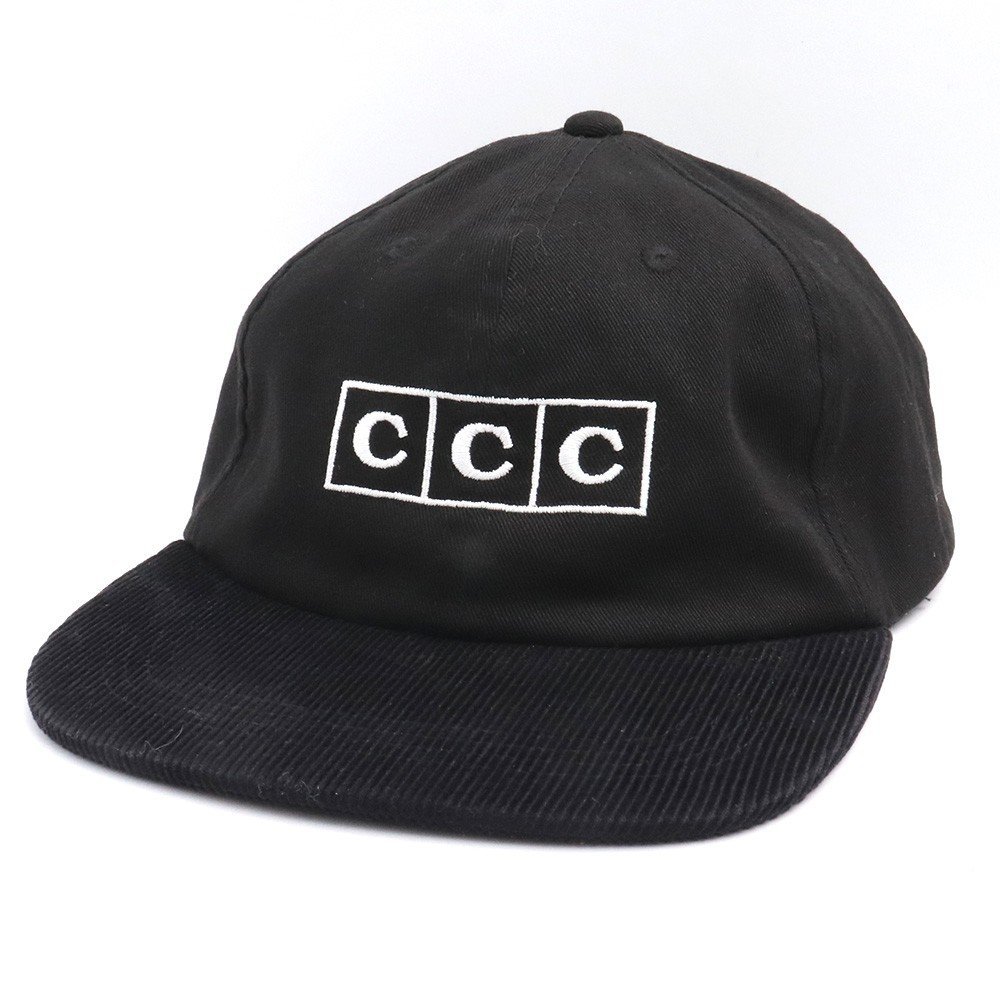 CITY COUNTRY CITY EMBROIDERED LOGO CAP キャップ ブラック Fサイズ CCC-231G001 シティカントリーシティ ロゴの画像1