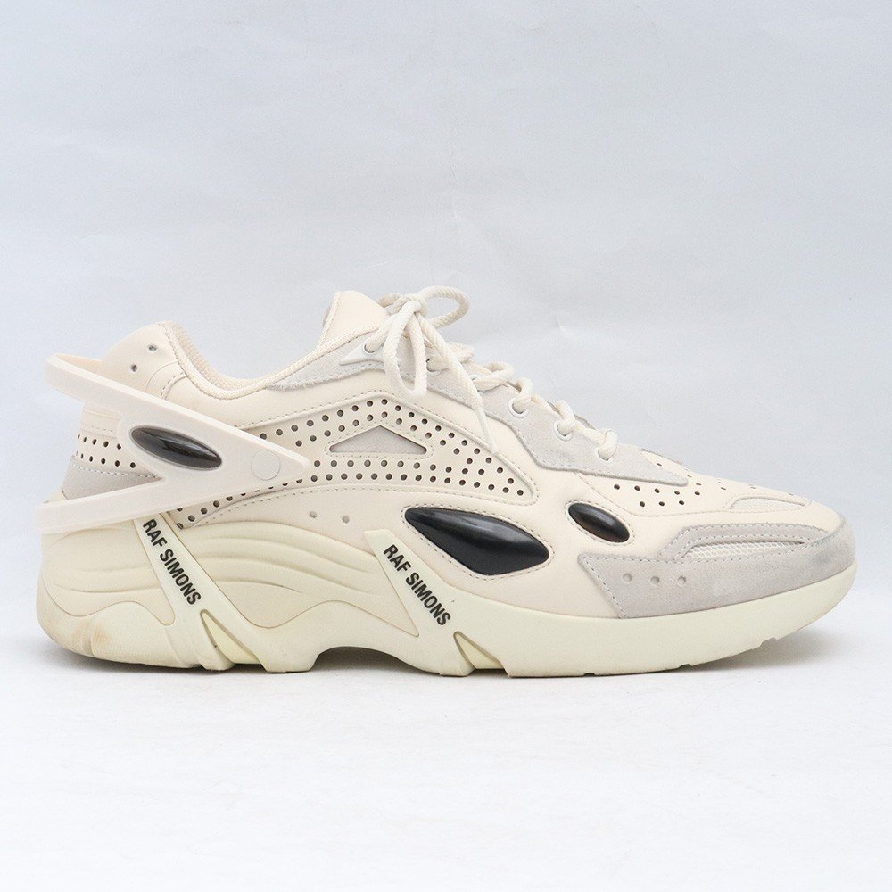 RAF SIMONS RUNNER CYLON-21 スニーカー サイズ43 ホワイト HR740007S ラフシモンズ ランナーサイロン ハイカット_画像2