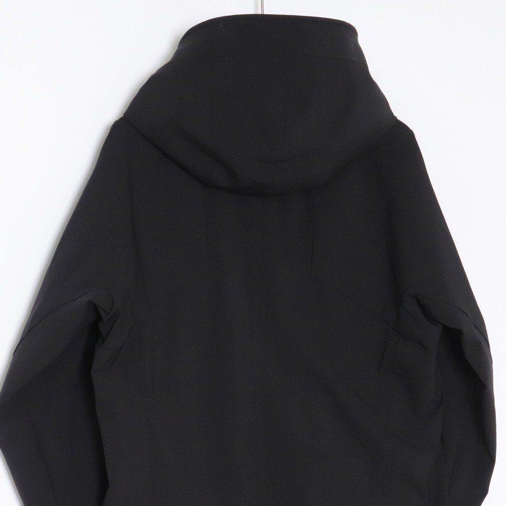 DEVOA Schoeller Dynamic EXIST Hooded Jacket サイズ3 ブラック JKK-SDXF デヴォア シェラー フーデッドジャケット_画像4
