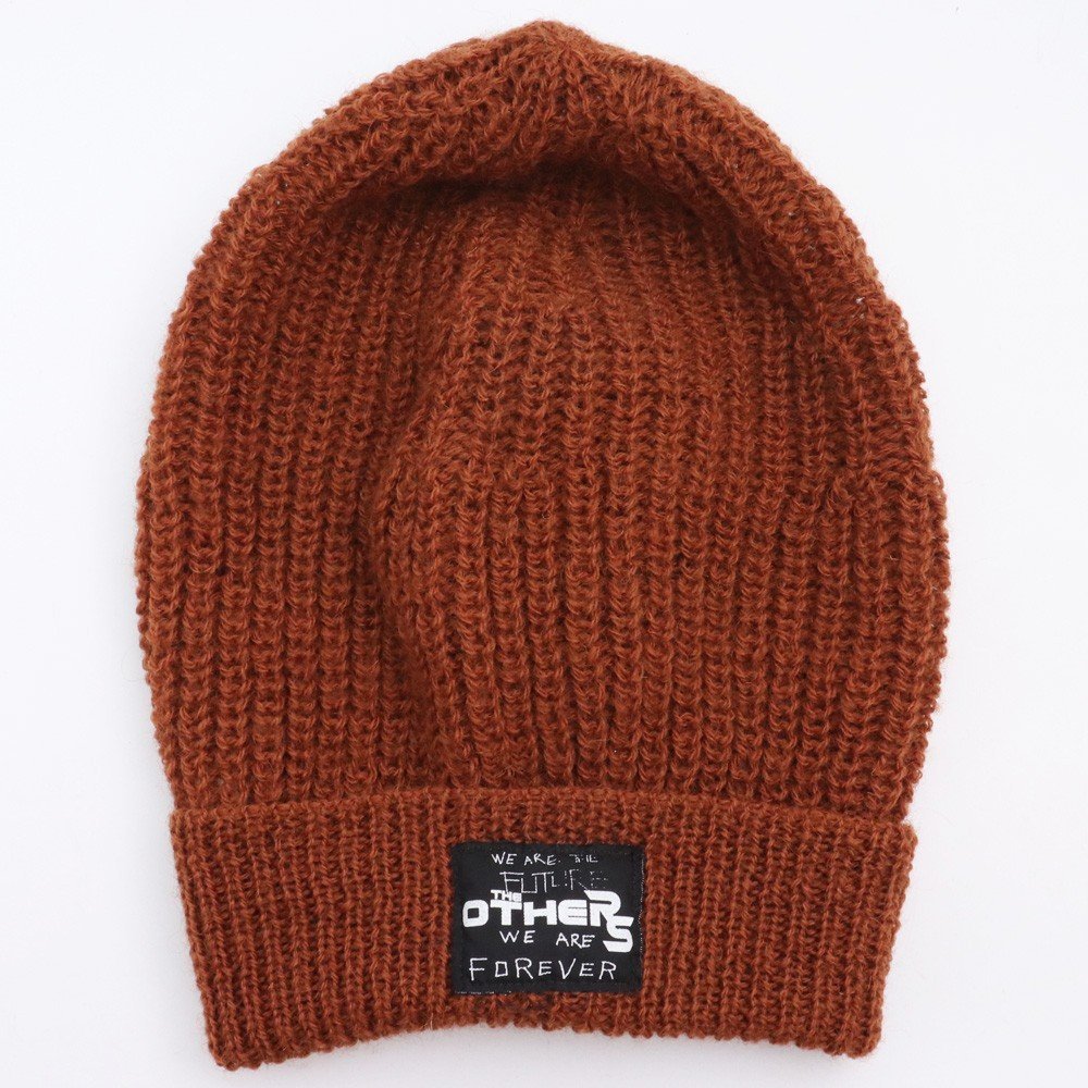 RAF SIMONS Beanie Brown F Raf Simons knit cap 