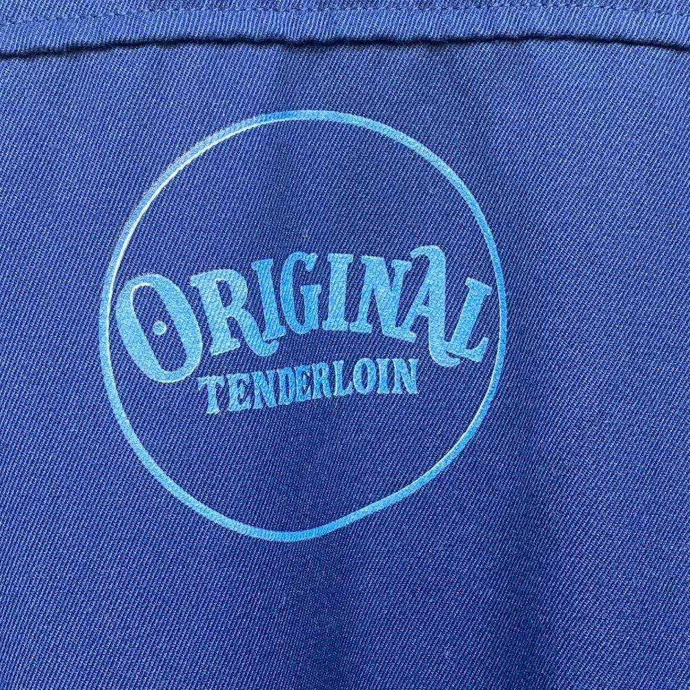 TENDERLOIN 18AW WORK JKT T/Rツイル フルジップ ワークジャケット Sサイズ ネイビー テンダーロイン ブルゾン_画像3