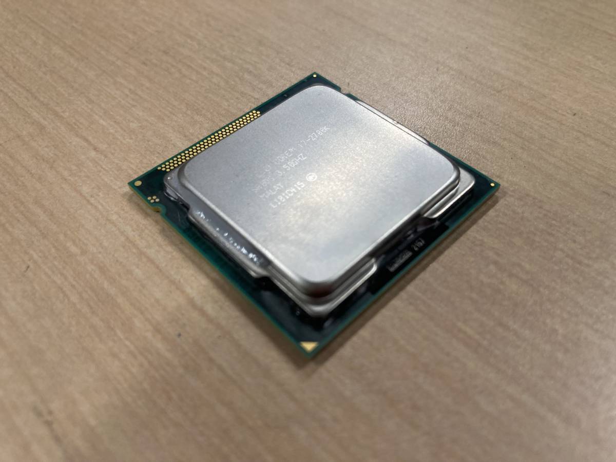 CPU インテル Core i7-2700K 3.50GHz SR0DG LGA1155 Intel Core i7 2700K 第2世代 プロセッサー 中古 動作確認済み_画像3