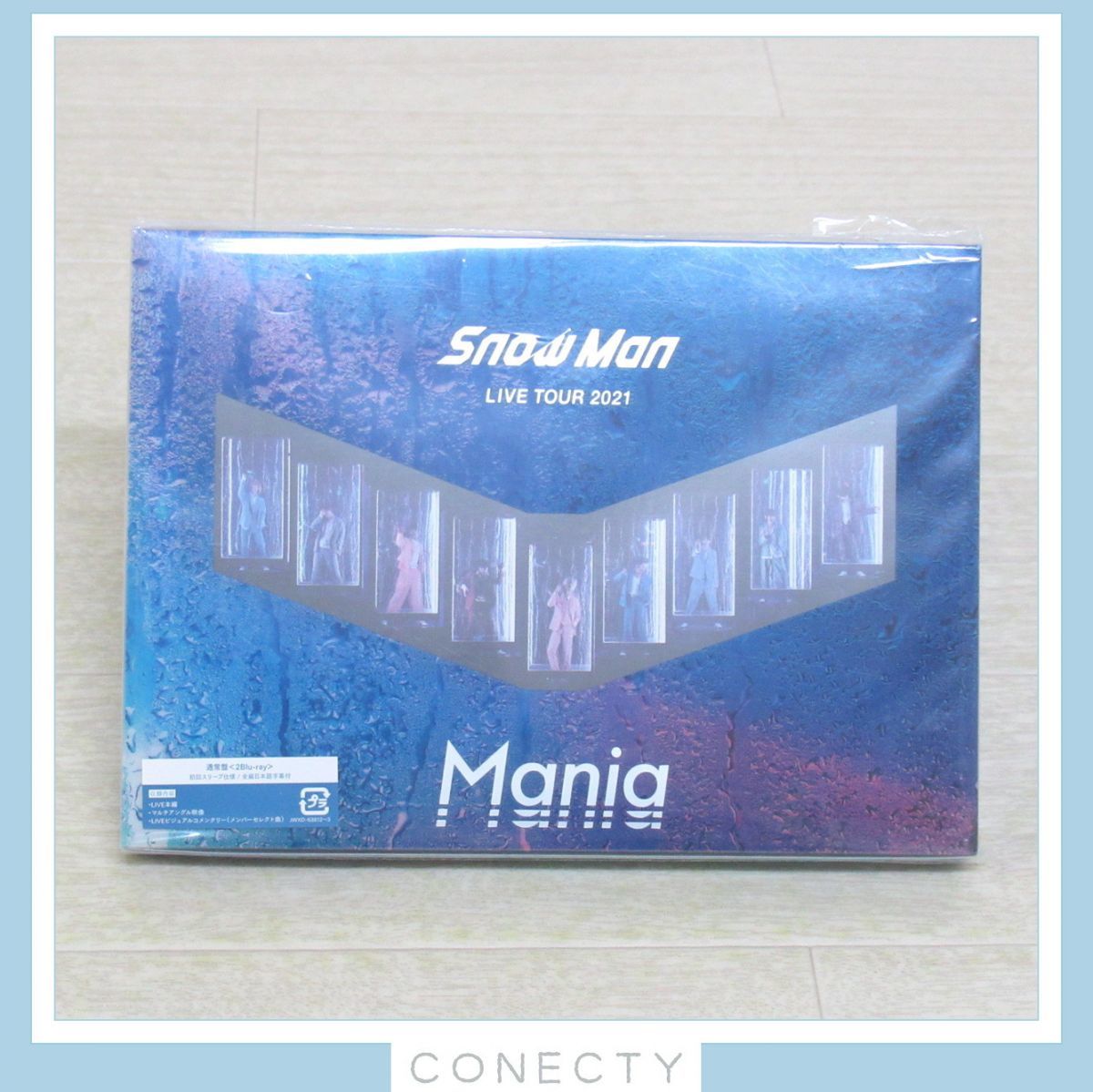 【美品】Snow Man Blu-ray LIVE TOUR 2021 Mania 通常盤 初回スリーブ仕様【K3【SP_画像1