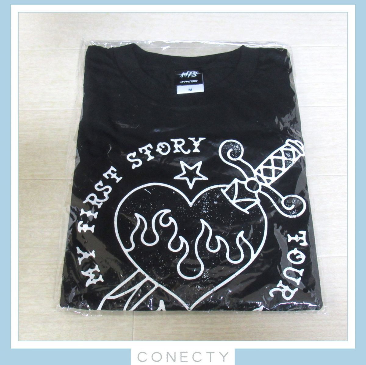 【未開封】MY FIRST STORY Tシャツ/Mサイズ/ブラック/黒【U5【SP_画像1