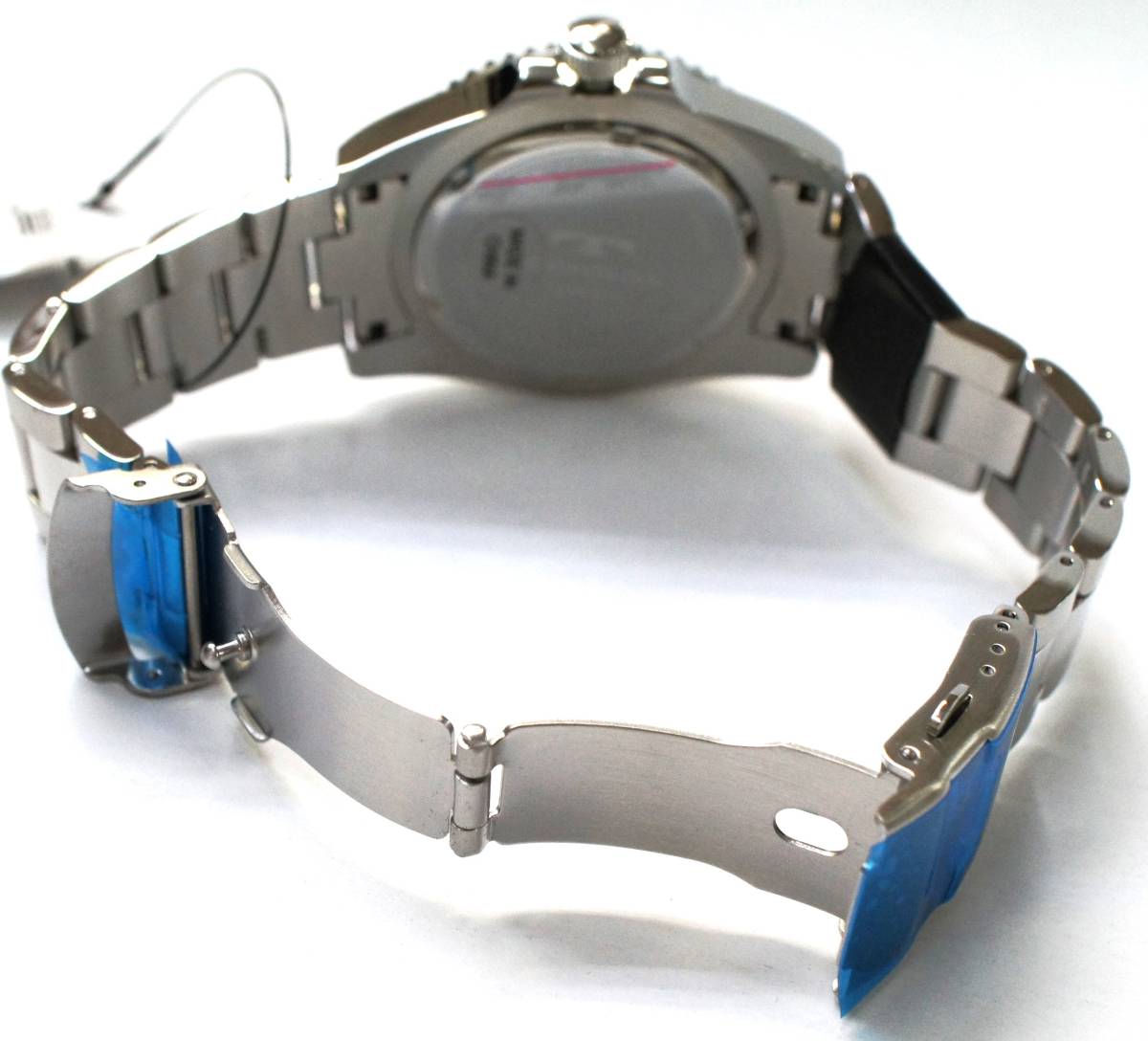 【新品】 テクノス 腕時計 回転ベゼル グリーン ねじ込み式竜頭 10気圧防水 TSM419MM 【送料無料】_画像6
