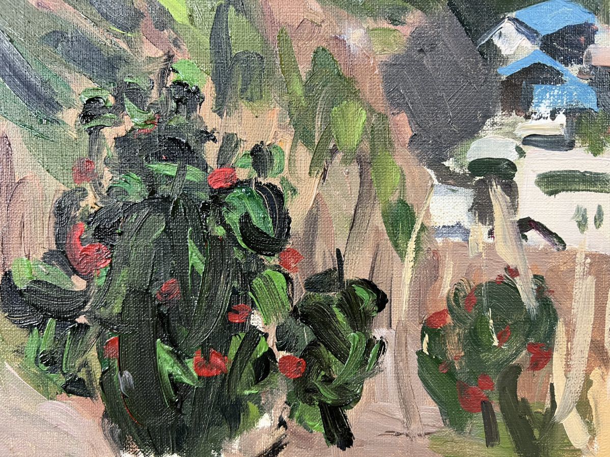 ◇鸛◇ 真作保証 佐々木康夫「風景画」肉筆油彩10号 一水会会友 ◇鸛◇ 真作保証 佐々木康夫「風景画」肉筆油彩10号 一水会会友