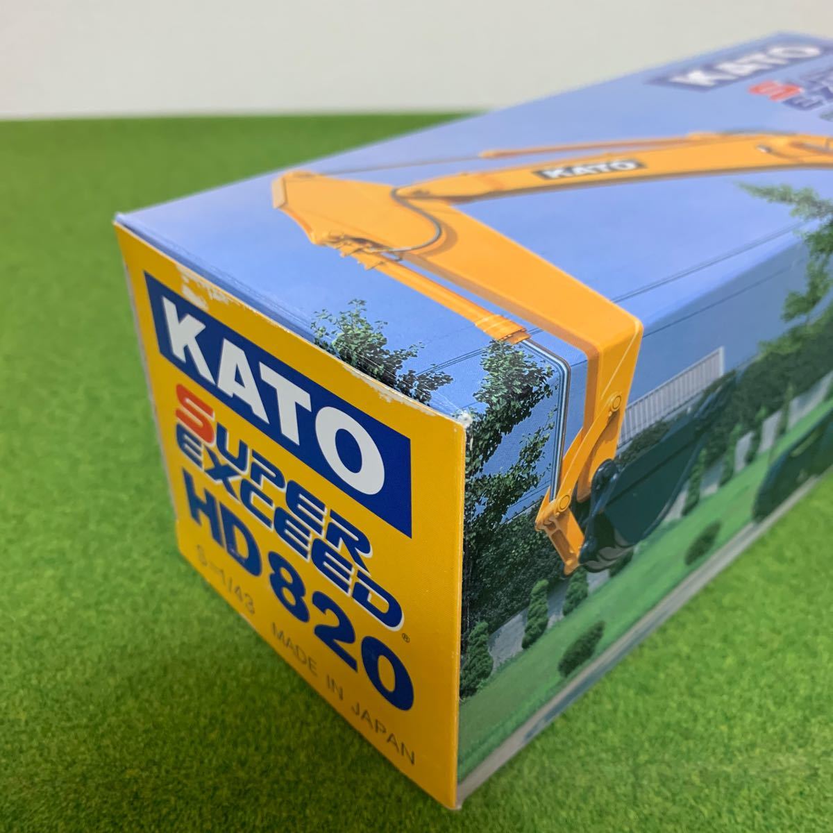 1/43 KATO スーパーエクシード　重機　ショベル 油圧 ミニカー_画像2