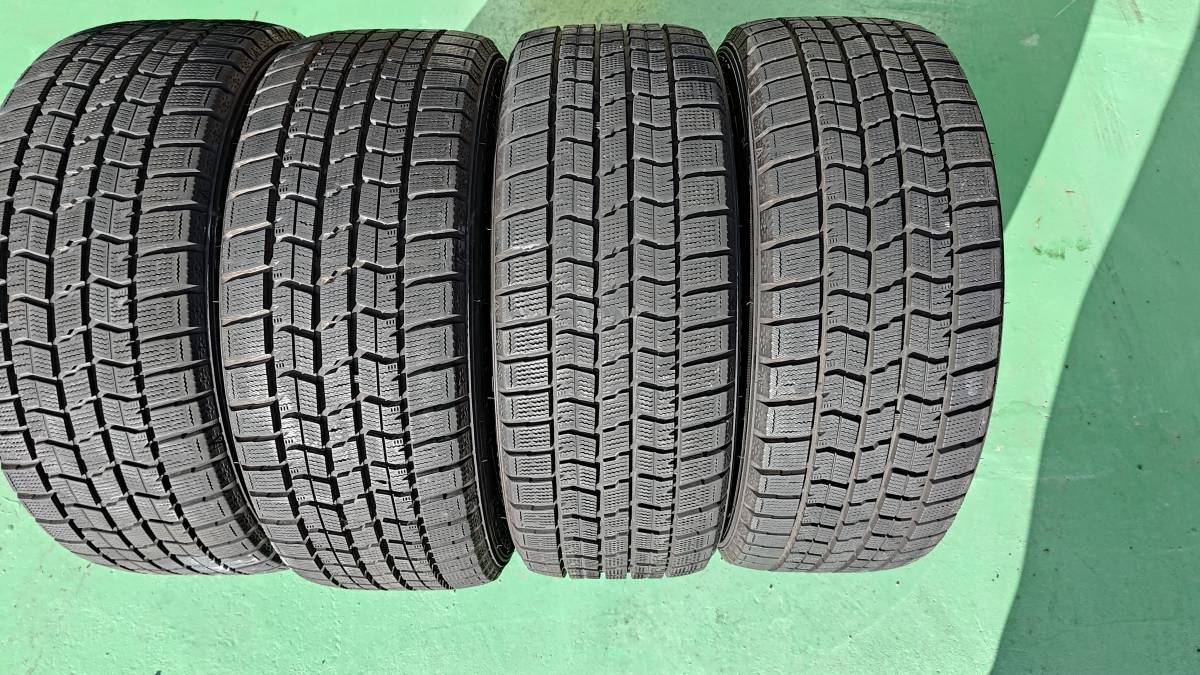 中古 スタッドレスタイヤ 4本セット グッドイヤー　アイスナビ７ 225/45R17 17インチ 2019年 7.5J 5H112 BMW THE1_画像2