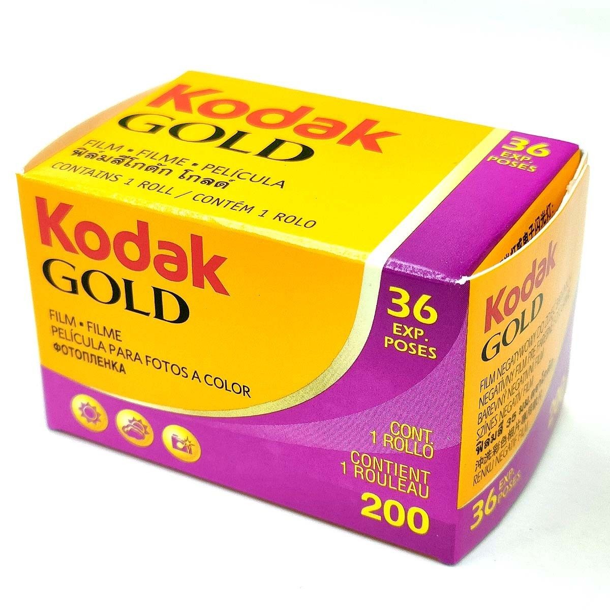 [3本セット] GOLD 200-36枚撮 Kodak ネガカラーフィルム 135/35mm 新品 コダック ネガフィルム