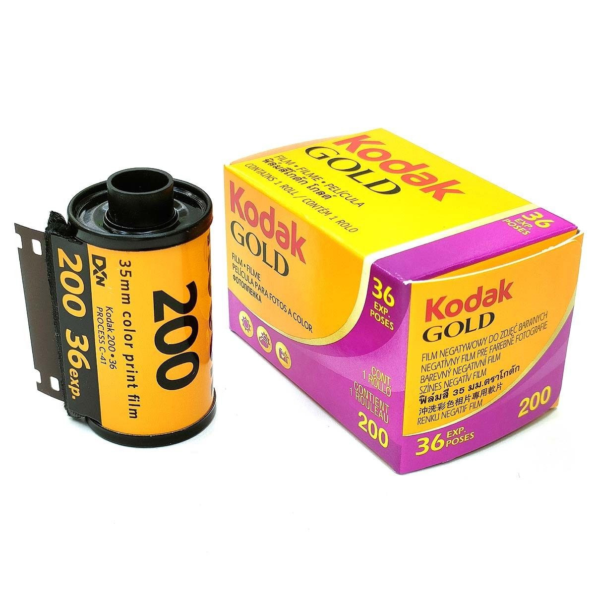 [3本セット] GOLD 200-36枚撮 Kodak ネガカラーフィルム 135/35mm 新品 コダック ネガフィルム