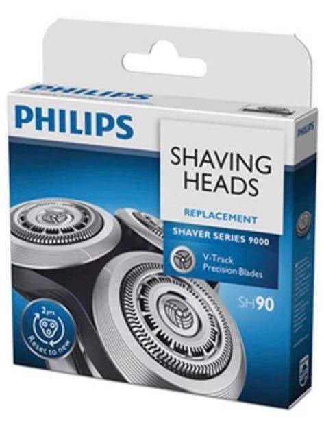 フィリップス シェーピングヘッド替え刃 9000シリーズ シェーバー交換用替刃 Philips SH90_画像1