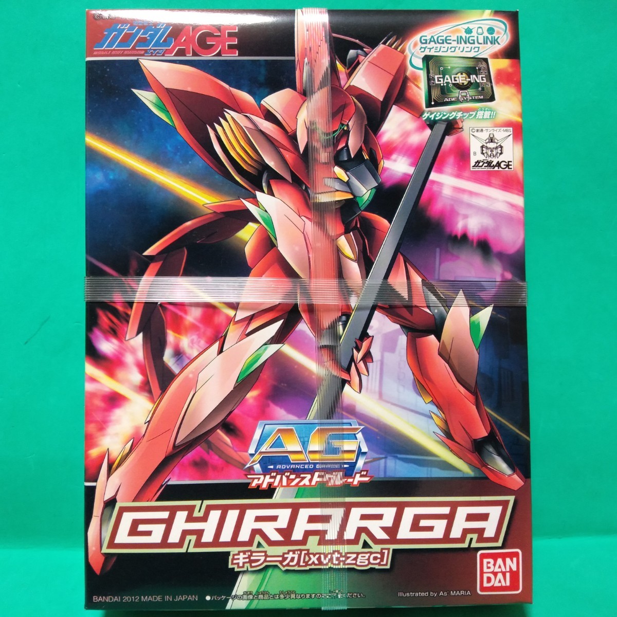 AG ADVANCE GRADE アドバンスグレード 機動戦士ガンダムAGE エイジ MOBILE SUIT GUNDAM AGE 1/144scale 018AGE xvt-zgc ギラーガ GHIRARGA
